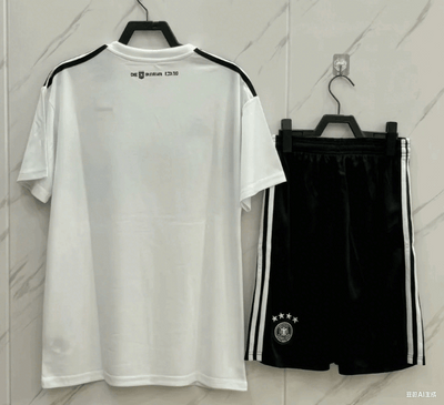 18-19 白色套装足球运动服