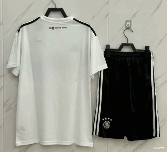 18-19 白色套装足球运动服