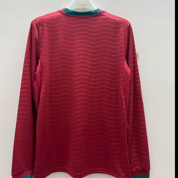 2026-27 2026-27 PORTUGAL LONG SLEEVE JERSEY FAN VERSION RONALDO/LEÃO COMPATIBLE