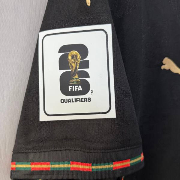 Portugal 26-27 "Pantera Negra" Special Edition Ronaldo #7 Black Gold Fan Jersey