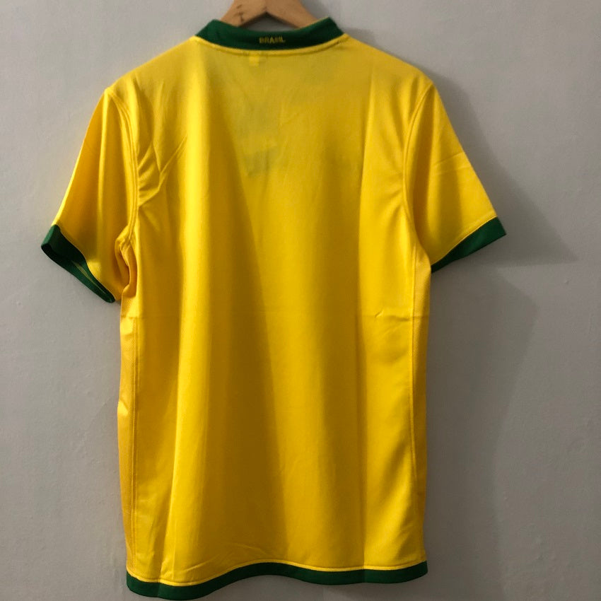 06 Brazil World Cup Home Retro Soccer Jersey | KAKA RONALDO #9 | Men's Football Shirt