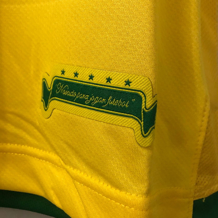 06 Brazil World Cup Home Retro Soccer Jersey | KAKA RONALDO #9 | Men's Football Shirt