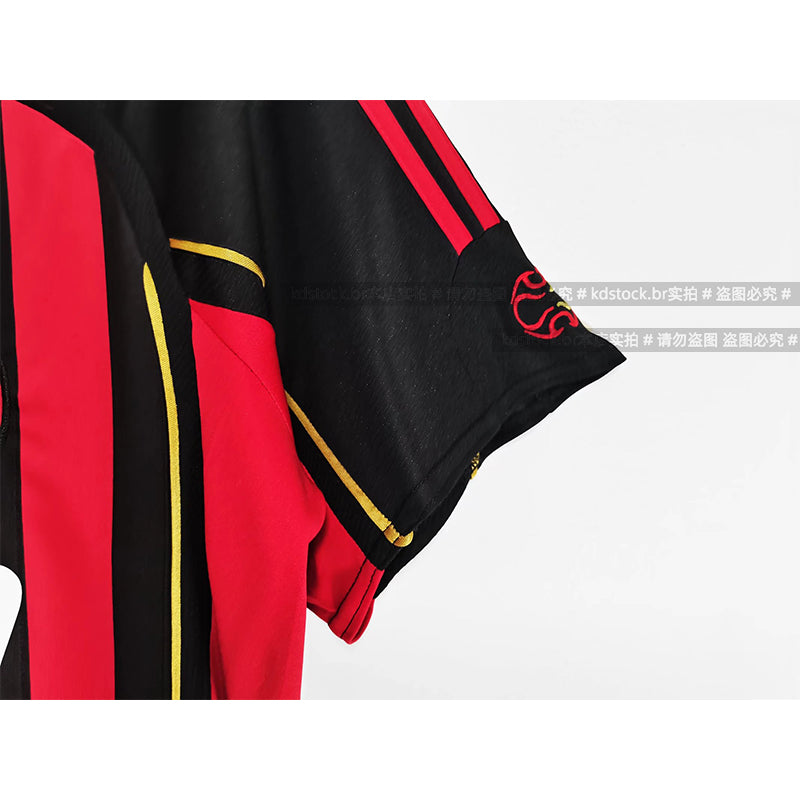 2006-2007 AC Milan Home Retro Soccer Jersey | KAKA #22 | Champions League Edition