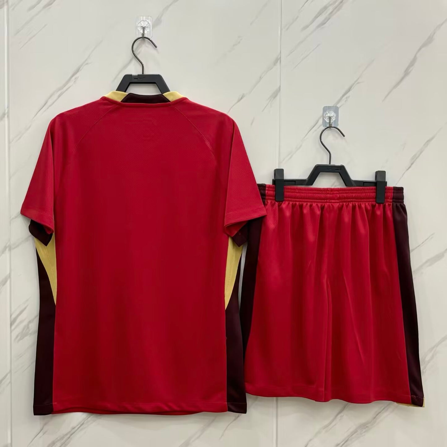 2025-26 China National Team Football Jersey Kit – Home Red Shirt